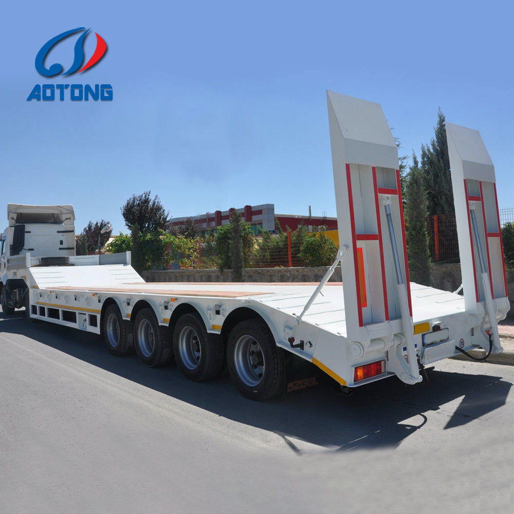 Hydraulic Multi Axle 35-100 Ton Bulk Cargo Carrier Lowboy Trailer Within Your Budget