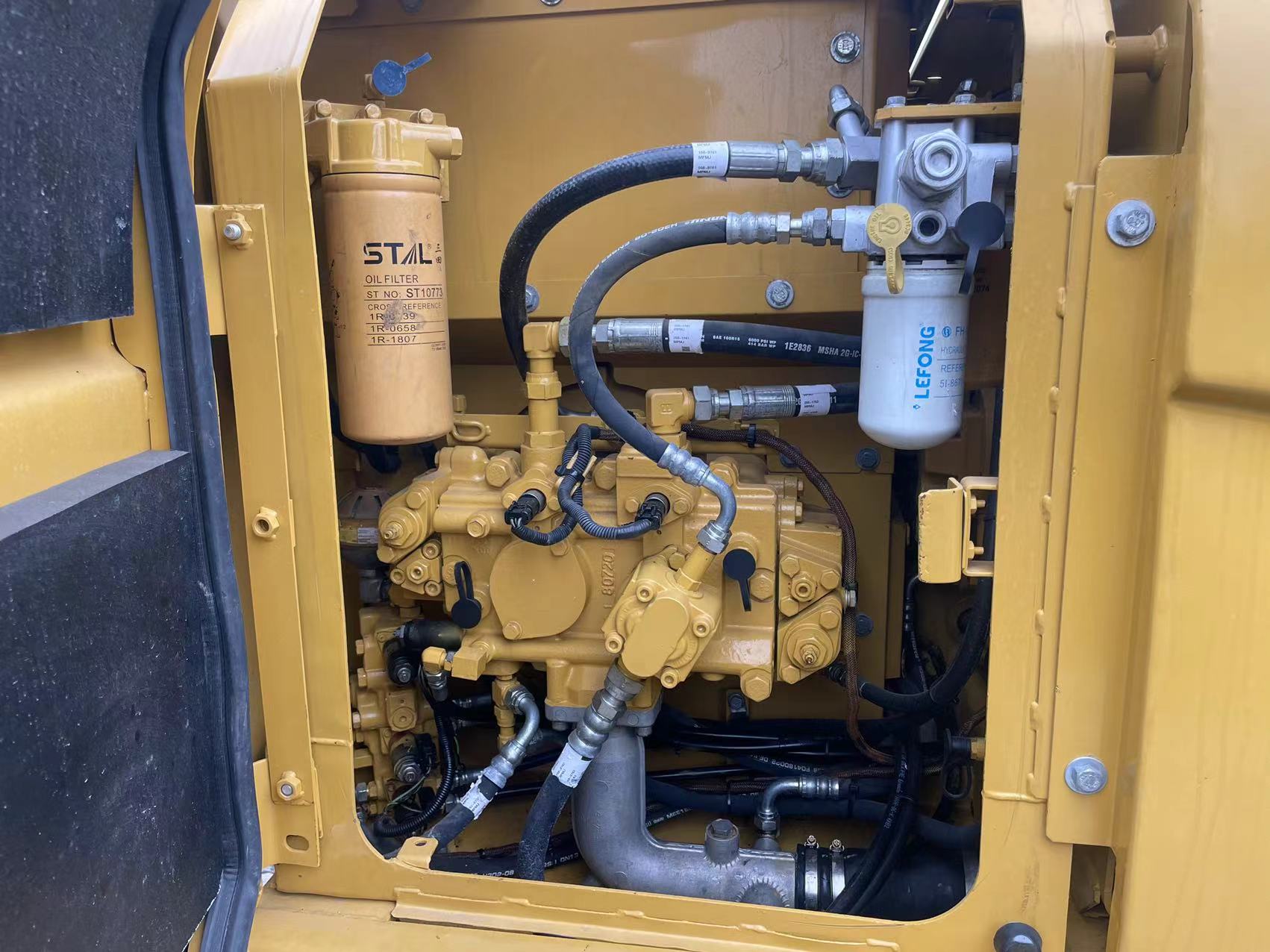 Used excavator digging machine CAT 312 second hand CAT312D 12T