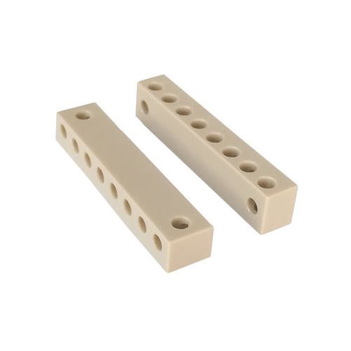Plastic Precision CNC Turning Parts Polyurethane Nylon Aluminum Flanged Bushing