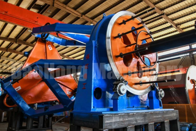 2000mm Pitch Cable Making Laying Up Machine 22KW 60m/Min