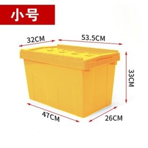 Collapsible Storage Bins With Lids 3 Packs, Stackable Utility Crates With