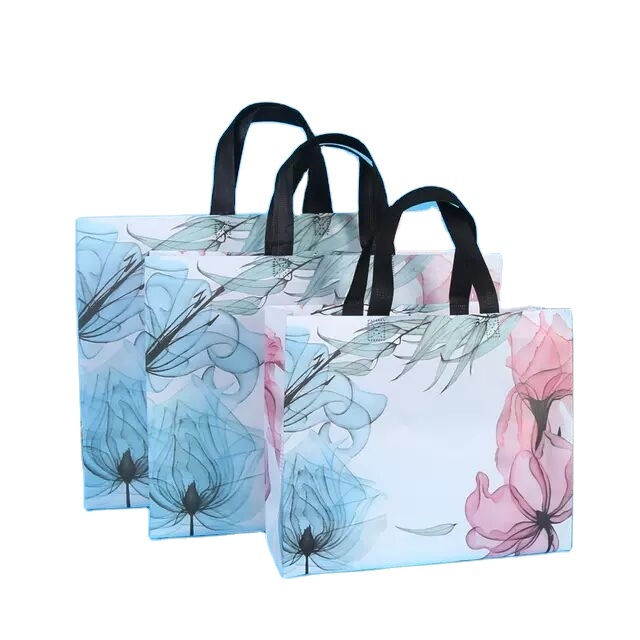 High Quality Cheap OEM Customized Logo Printed Fabric Nonwoven Reusable Shopping Bag Manufacturer