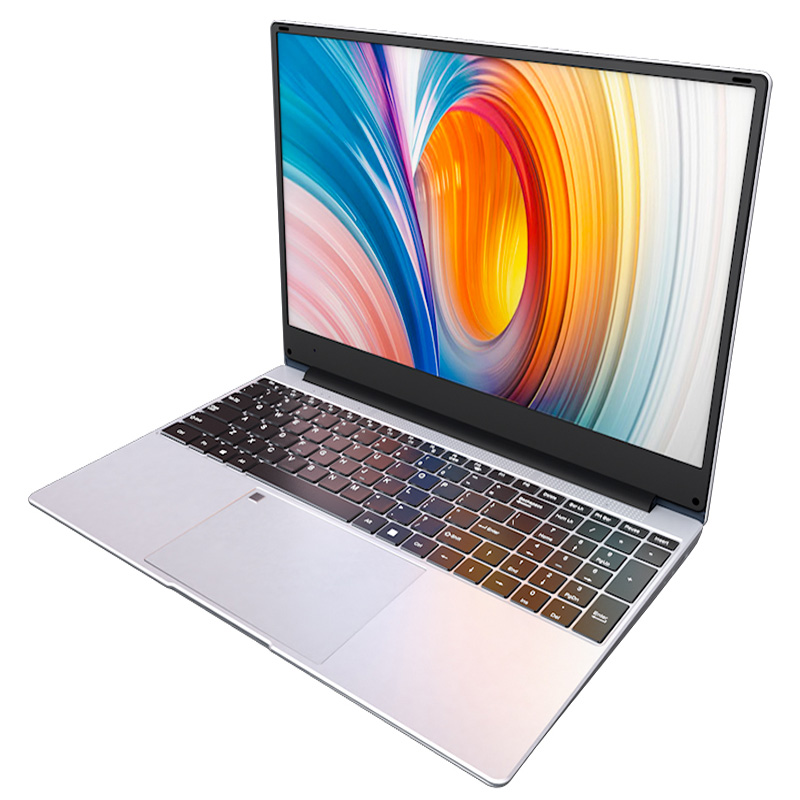 15.6 Inch Fingerprint Unlock J4125 N5095 SSD Portable PC Laptpop Computer with Backlight Keyboard