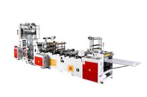  Gusset Bag Polythene Sheet Making Machine Plastic Film 12 kw Manufactures