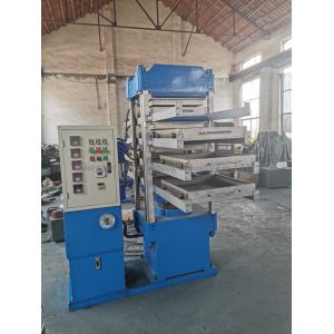 50 Ton Rubber Paver Tile Making Machine For Playground Floor