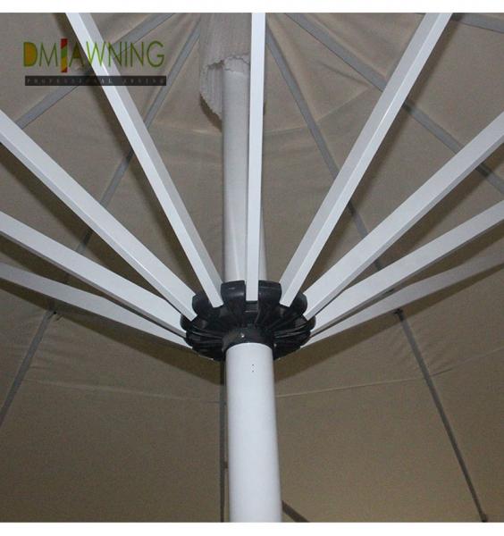4m 5m Double Top Patio Umbrella Large Garden Parasol With Base