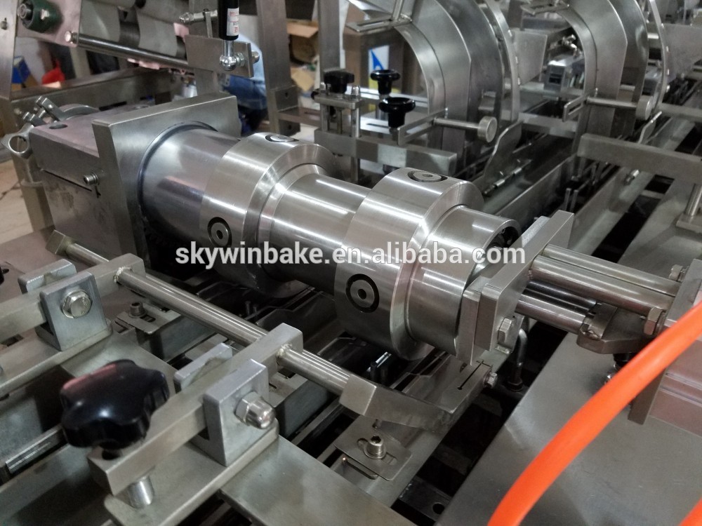 Two Lane Single Color Biscuit Cream Sandwiching Machine Schneider Electric