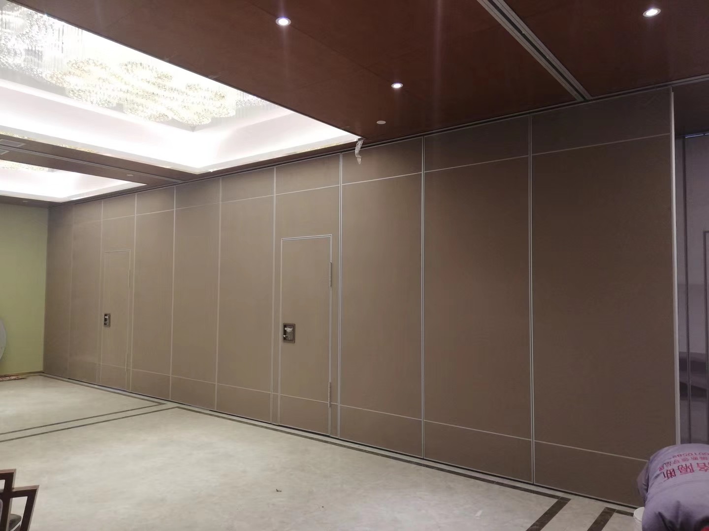Fireproof Movable Soundproof Partition Wall System Mobile Acoustic Partition Walls Installation Details