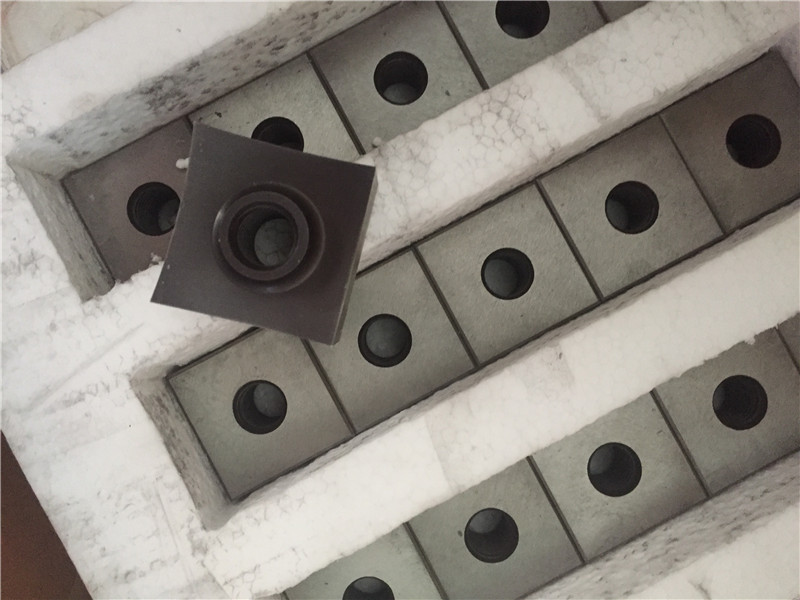 Durable Double Axis Plastic Shredder Blades , 20mm Industrial Shredder Blades