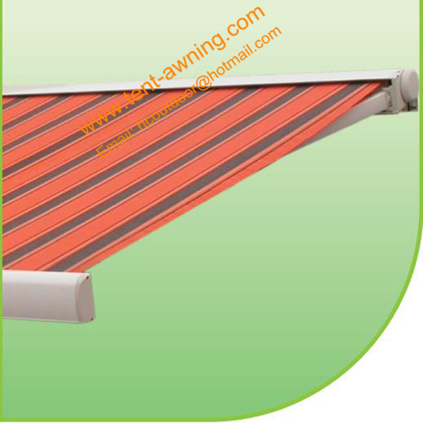 Patio Motorized Remote Control Retractable Awning and Canopies