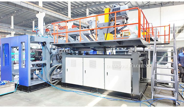 Raw Material Plastic 20L Euro Adblue Canister Single Die Head Extrusion Moulding Making Machine