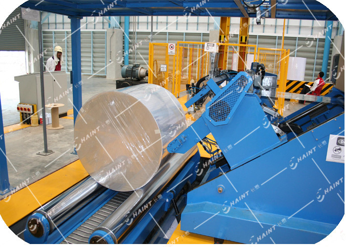  Chaint Paper Roll Wrapping Machine With Stretch Film Customized Model Manufactures