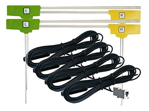 Japan and Brazil ISDB Market Car Film Digital TV Antenna with 50 OHM Max Input Power