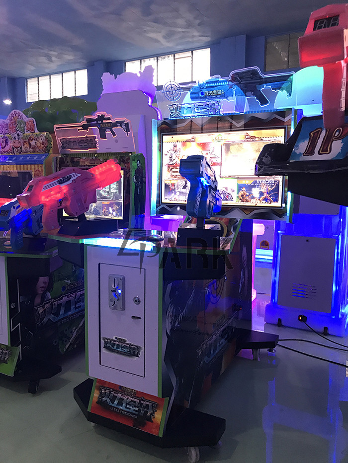 Amusement Shooting Arcade Machines Coin Operated Ultra Fire Power Game