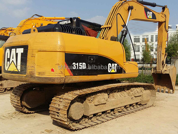 used excavator cat 315d/high digging power second hand crawler excavator cat 315d on sale
