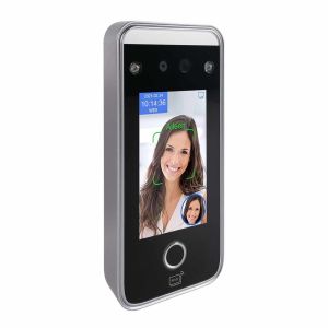 Tall Stand Biometric Time Attendance Machine IC Card Fingerprint RS485