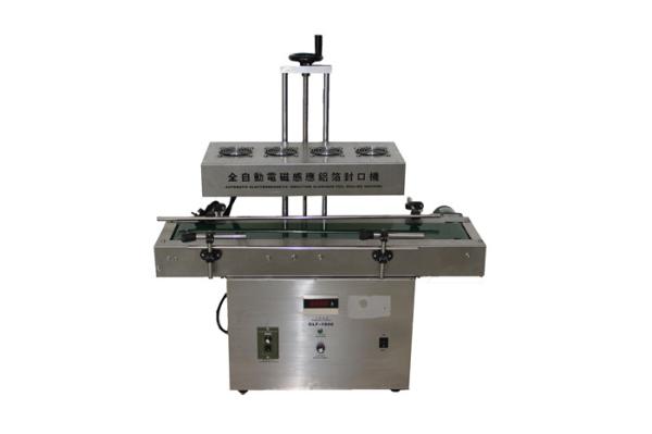 1800W Electromagnetic induction aluminum foil sealing Food Packaging machine Air