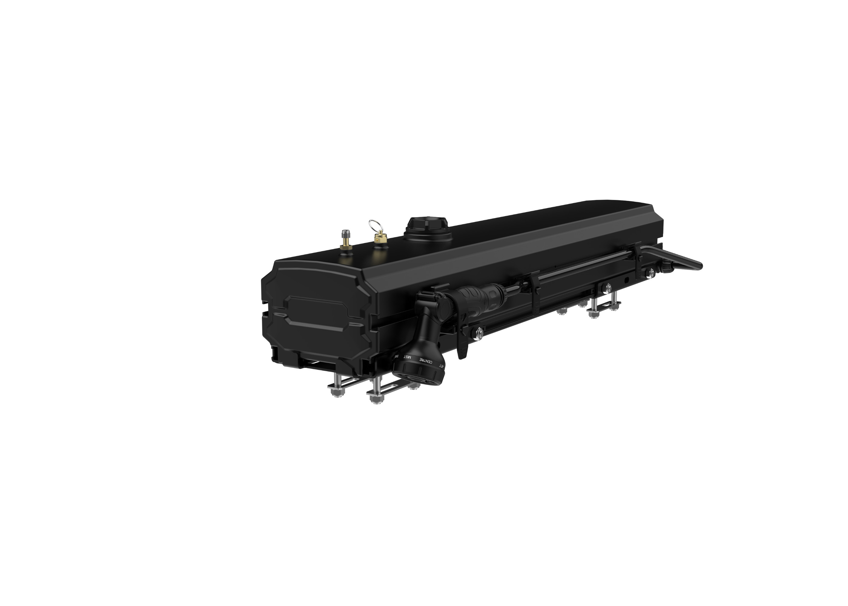 Aluminium Rooftop Water Storage Tanks 18L Included Mounting Hardware