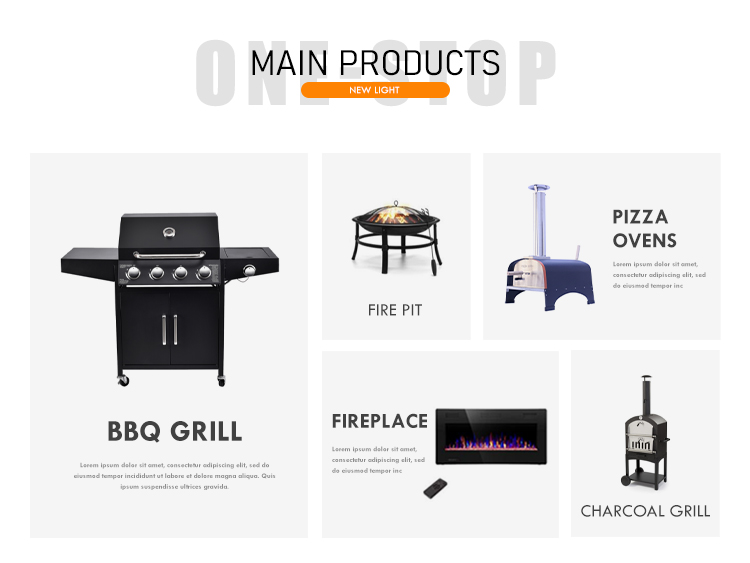Easily Assembled 70.5*39.5*20 Portable Charcoal BBQ Grill Perfect for Outdoor Camping