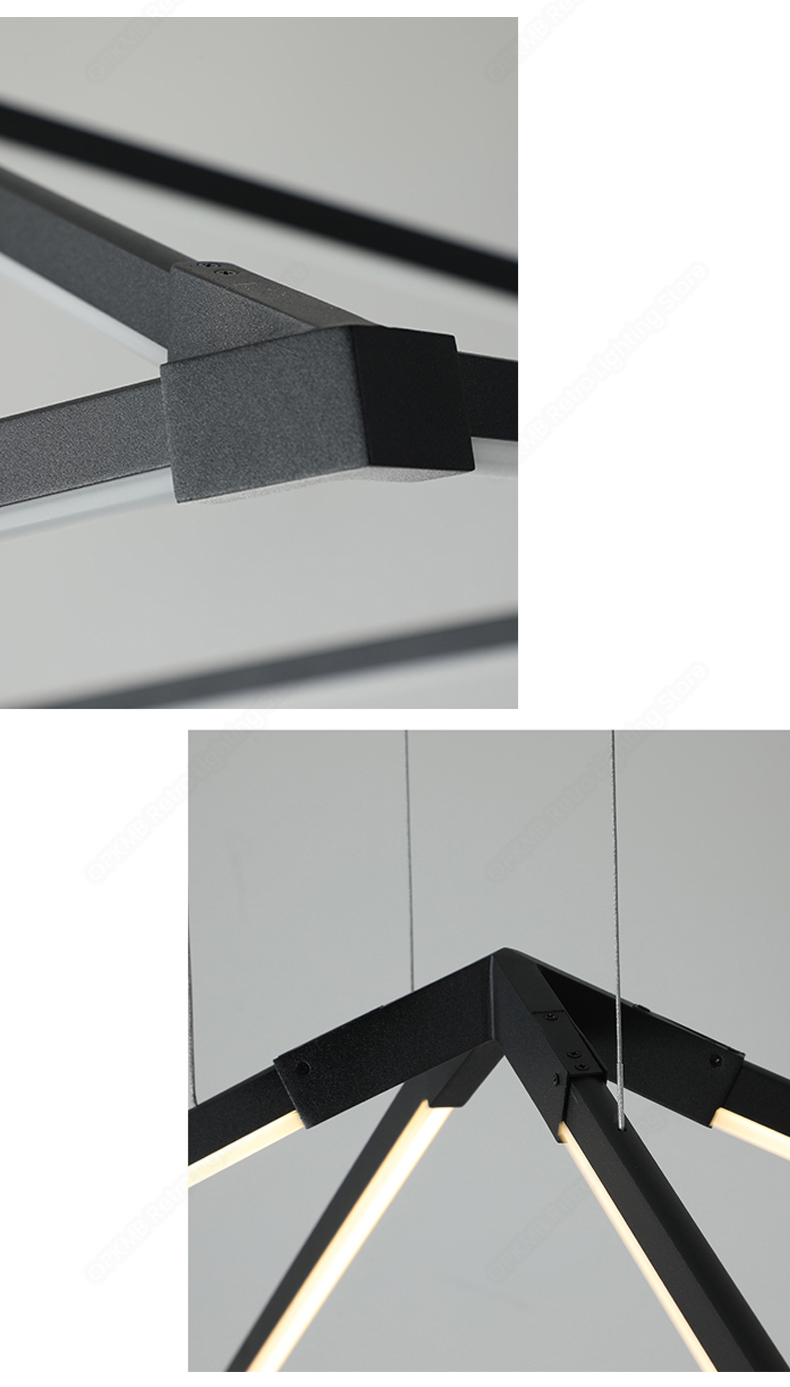 Minimalist Chandelier Designer Modern Creative Nordic Geometric Art Decor Chandelier(WH-MI-451)