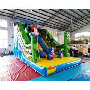  1000D Commercial Inflatable Slide Playground Jumping Bouncer Manufactures