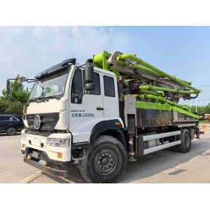 China Used 2020 Zoomlion 38m pump truck with STEYR chasis for hot sale on sale