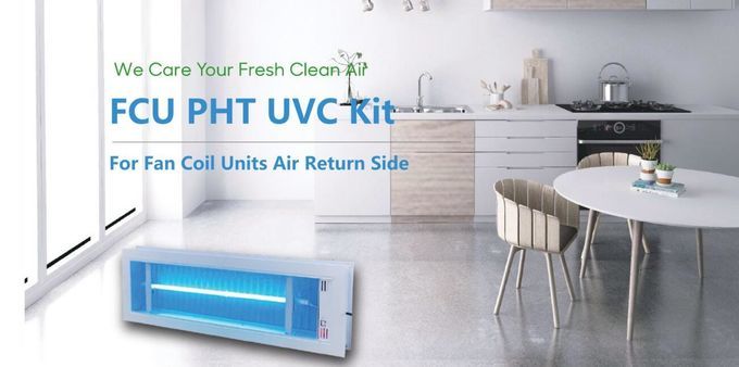 PHT UVC with Germicidal Lamps as air sterlizer for Rooftop units ducts or AHU System ducts help kill virus