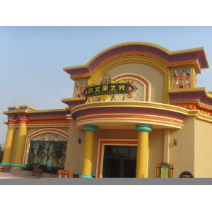 Customized Theme Park Projects , Water Park Construction With Fiberglass Material