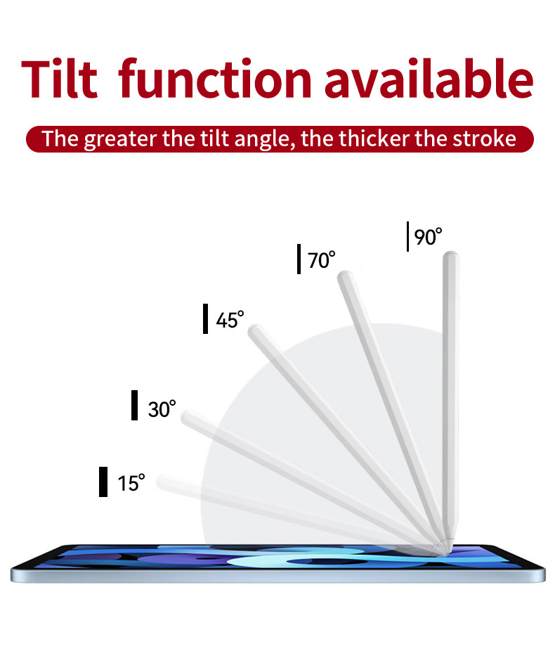 High Precision 0.2mm Active Stylus Pencil Compatible With Ipad / IPad Mini / Ipad Pro