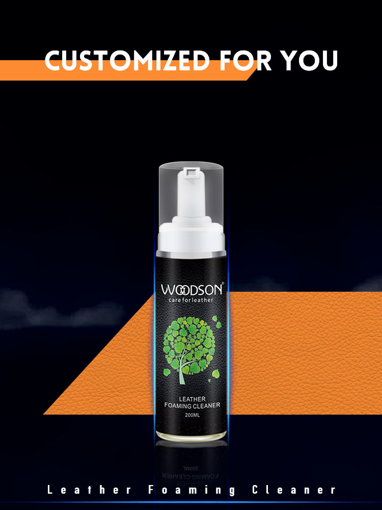 Smooth Leather Foaming Cleaner Leather Jacket Quick Cleaner Advanced Leather Sofa Cleaner