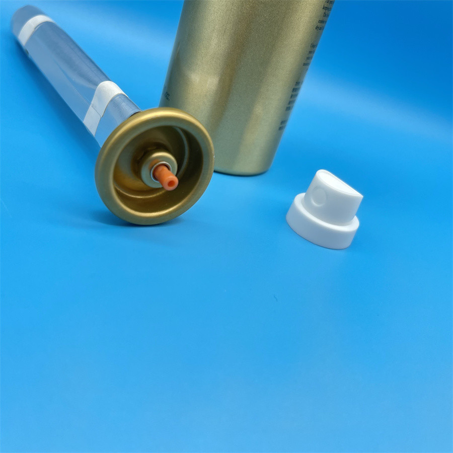 Sustainable BOV Technology Male Aerosol Bag On Valve For Cosmetics And Personal Care