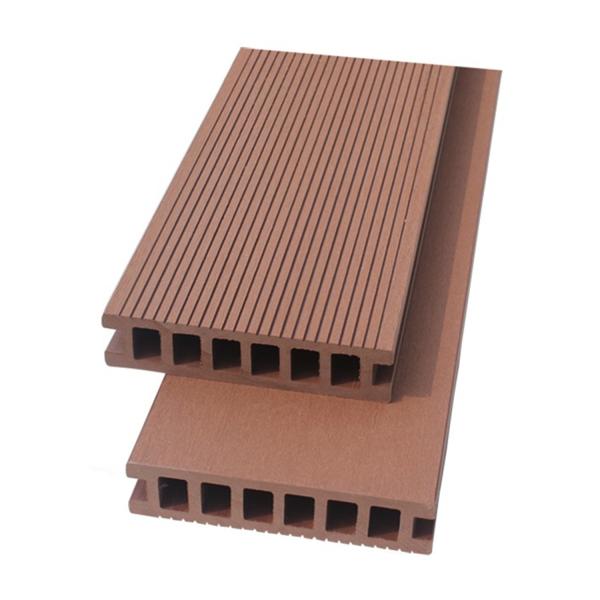 Outdoor Wood Solid WPC Eco Decking Boards Plastic Vinyl Plank Flooring