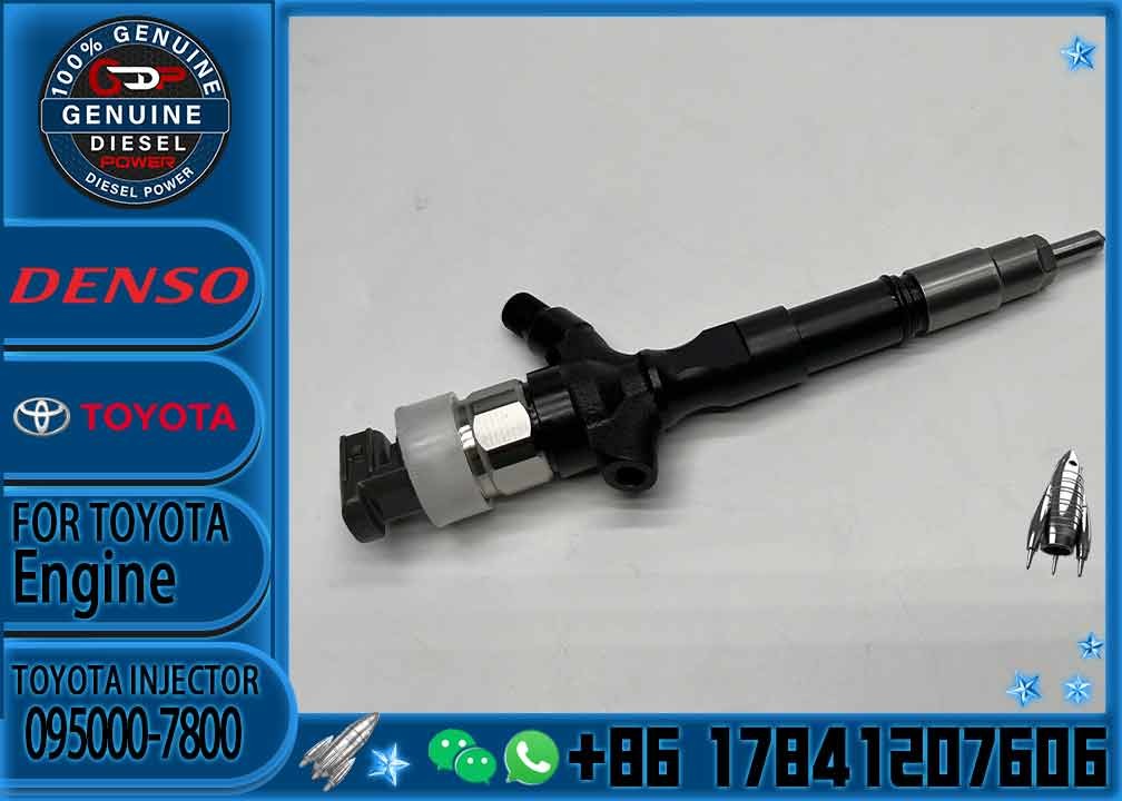 Hot 2KD-FTV Diesel Fuel Injector 23670-30310 DENSO 9709500-780 095000-7800 for DENSO TOYOTA HILUX 2.5L