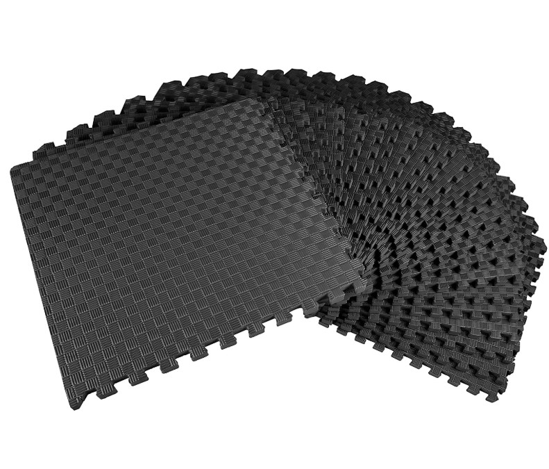 EVA Gym Mats 1" Extra Thick Puzzle Exercise Mat With Eva Foam Interlocking Tiles For Mma