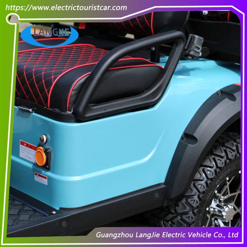 Off-Road 6 Seats Electric Golf Cart With 48V / 5KW AC Motor For Outdoor Activities