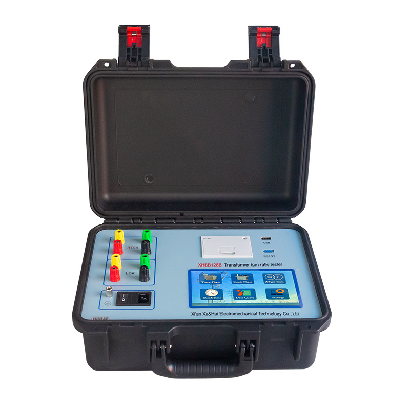 Digital Three Phase Transformer Turns Ratio Tester TTR