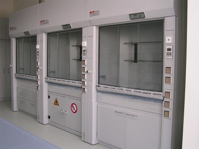 Medicine Modern Lab Fume Cupboard High Strength Plastic Hinge Long Life Cycle