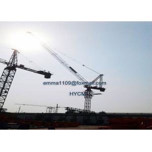 QTD125 Luffing Tower Crane 10t Max. Load Capacity For High Storey Buildings