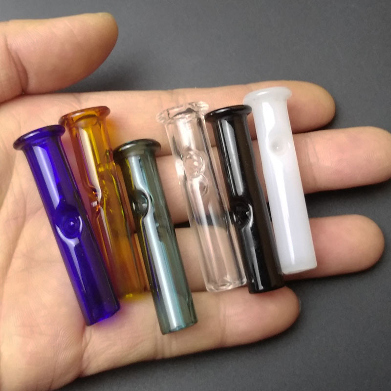 9mm Diameter Heady Glass Filter Tips With Tobacco Cigarette Holder