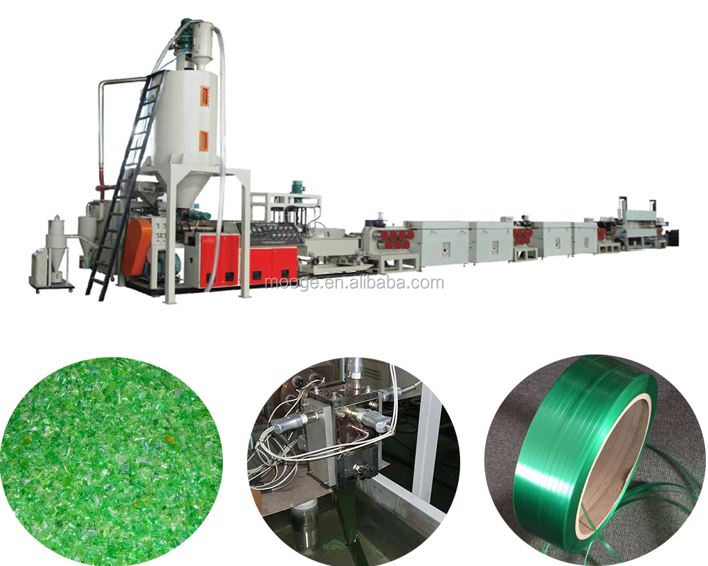 1 To 4 100rpm Plastic Strap Making Machine PP PET Strap Extrusion Line