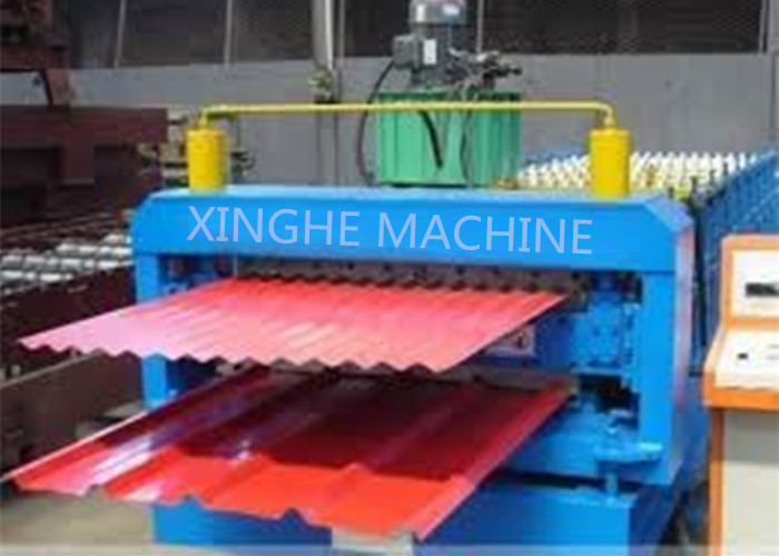 Smart Sheet Roll Forming Machine / Tile Roll Forming Machine For 850 Width Tiles