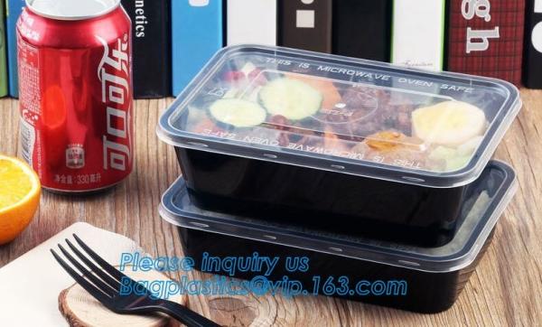 Premium Meal Prep Containers 3 Compartment BPA-FREE Food storage Microwavable