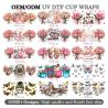 Buy cheap 16oz 20oz UV DTF Decals Stickers Wholesale Custom Logo Film Sheets UV DTF Cups from wholesalers