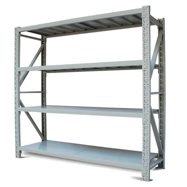 Grey 4 Levels Butterfly Commercial Metal Shelving Light Duty For Electronic