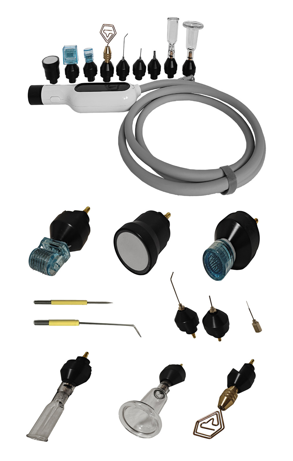 Fusion cold plasma facial tabletop beauty instrument Cold plasma anti-aging beauty salon.