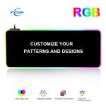 Making Gaming Keyboard Mouse Pad Look No Further than Sublimation Rubber RGB