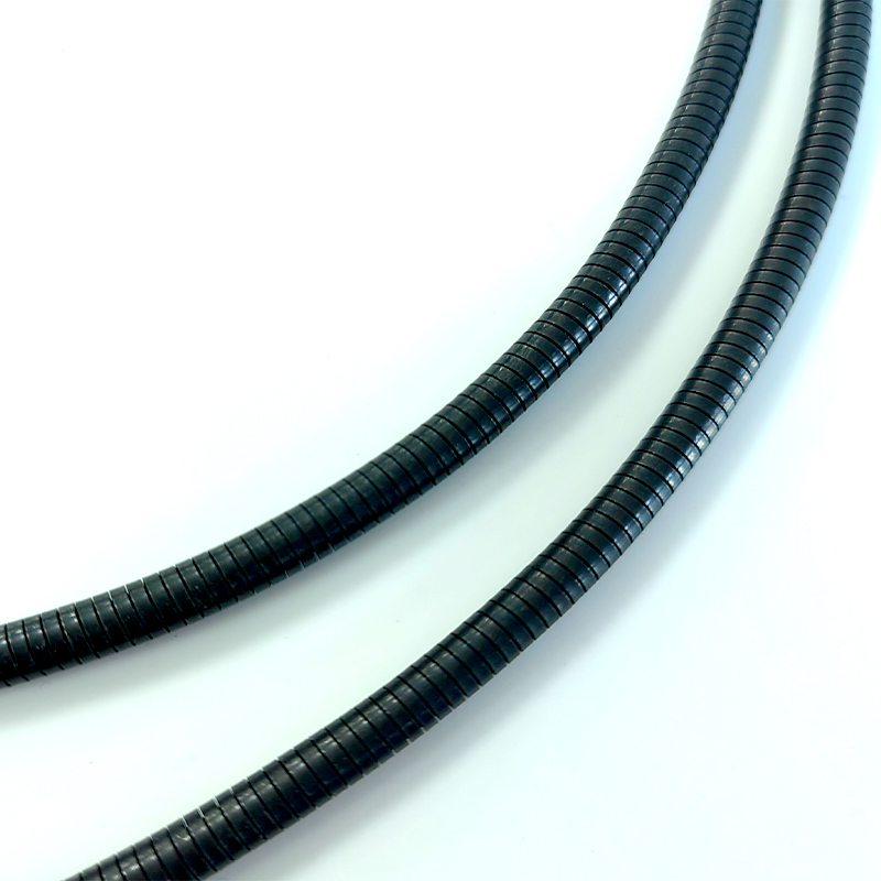 Exactcables Steel Armored Crossed Cat5e Network Cable 2m Lan Cable Slim STP LSZH Gray