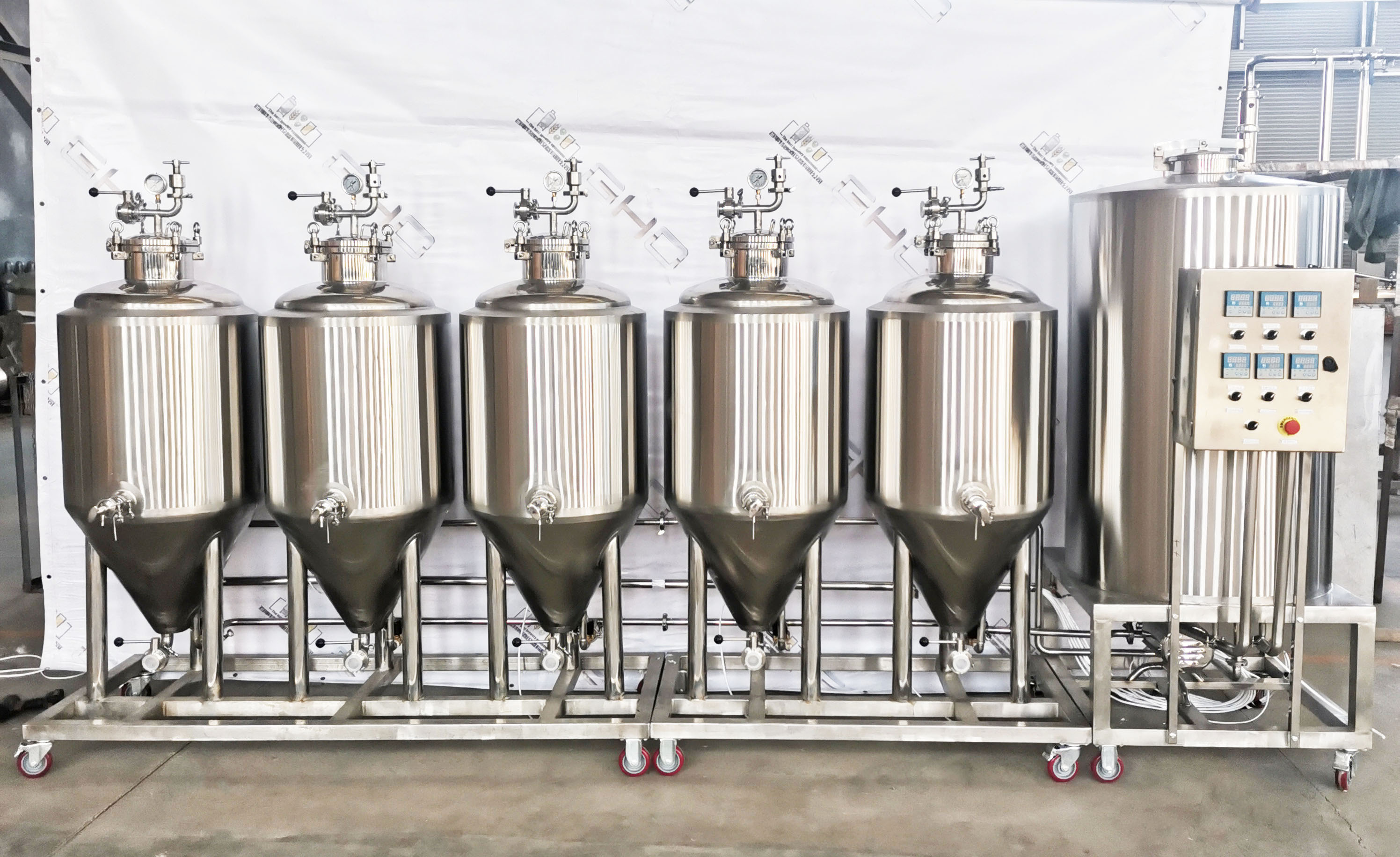 100l 200l 300l Micro Beer Brewing Equipment for Small Farms and Easy Operation