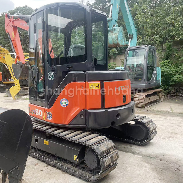 Used engineering construction machine Used Excavators for sale HITACHI 50/5ton Small Micro Crawler Digger Excavators