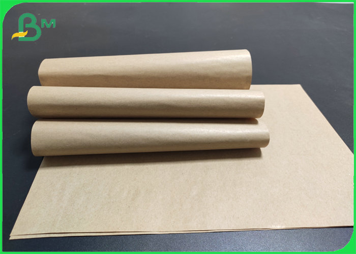 50gsm - 120gsm Uncoated Kraft Paper Durable Recyclable Handbags Material Paper Rolls